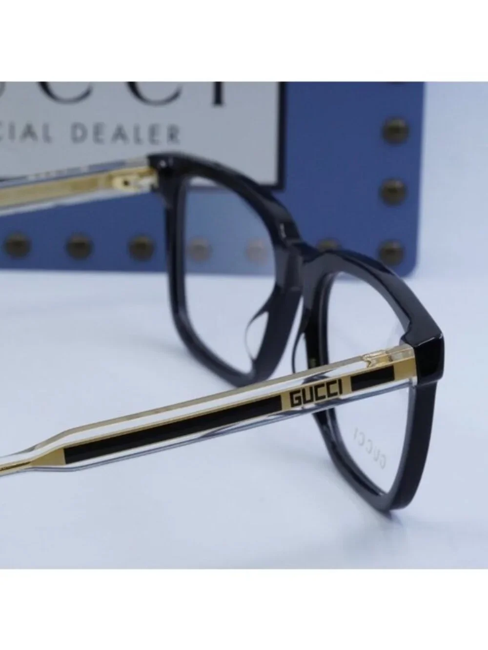 Gucci GG0560ON 005 Square Eyeglasses – Black 55mm